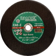 Disco Corte Ferro Itambe 9''X1/8''X7/8''- 2 Telas Cae-2