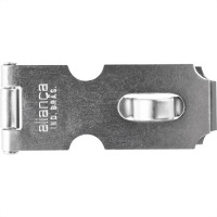 Porta Cadeado Zincado Alianca 4.1/2'' 114Mm 81114 - Kit C/10 Pecas