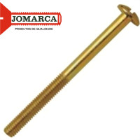 Parafuso Para Cama Jomarca 1/4'' X 120Mm Fenda Com Porca