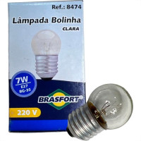 Lampada Bolinha Brasfort 7Wx220V. Clara - Kit C/25 Pecas