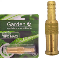 Esguicho Bico Reto Garden Latao Maxi 1/2'' - 11740E