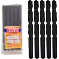 Broca Aco Carbono Madeira Dormer/Irwin 1/2'' - Kit C/5 Pecas