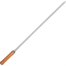 Espeto Para Churrasqueira Mor Niquelado Simples 55Cm