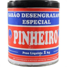 Desengraxante Pasta Pinheiro Pote 1Kg - Kit C/12 Pecas