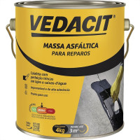 Otto Vedacit Massa Asfaltica Carbolastico - 4Kg.