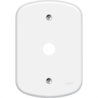 Placa Conjunto Fame Blanc 4X2 F-6 - 1 Furo Pequeno - 182