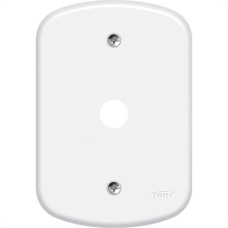 Placa Conjunto Fame Blanc 4X2 F-6 - 1 Furo Pequeno - 182