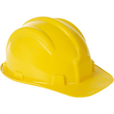 Capacete De Seguranca Plastcor Amarelo