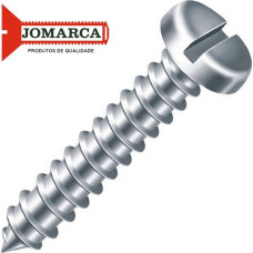 Parafuso Auto Atarraxante Panela Fenda Jomarca 6,3 X 16Mm - Kit C/2 Centos