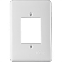 Placa Conjunto Ilumi Stylus Branco 4X2 -3 Interuptores - 2051