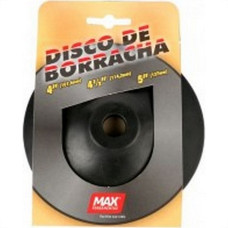 Disco Borracha Max 5'' Para Disco De Lixa - 14670