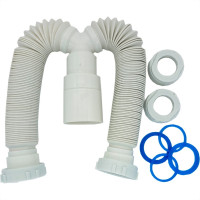 Sifao Sanfonado Delflex Multiuso Duplo Arruela Pvc