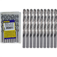 Broca Aco Rapido Irwin 6,5 Mm - Kit C/10 Pecas