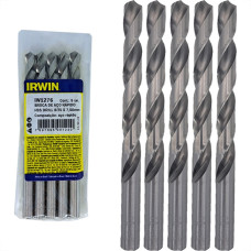 Broca Aco Rapido Irwin 7,5 Mm - Kit C/5 Pecas