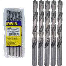 Broca Aco Rapido Irwin 8,0 Mm - Kit C/5 Pecas