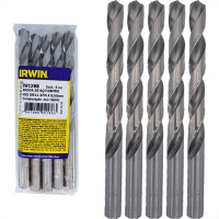 Broca Aco Rapido Irwin 8,5 Mm - Kit C/5 Pecas