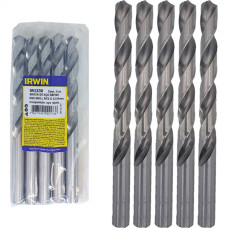 Broca Aco Rapido Irwin 12,0 Mm - Kit C/5 Pecas