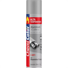 Spray Chemicolor Alta Temperatura Aluminio 350Ml/215G.