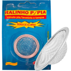 Ralinho Para Pia E Lavatorio Zincado Overtime Azul - Kit C/12 Pecas