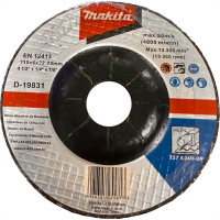 Disco Desbaste Makita - 4.1/2''X1/4''X7/8'' - D-19831 - Kit C/5 Pecas