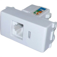 Modulo Tramontina Liz/Lux² Tomada Rj45 Branca - 57115/056