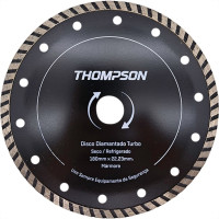 Disco Diamantado Thompson Turbo Seco / Refrigerado 180Mm X 22,23Mm - 7'' - 867