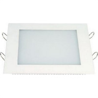 Plafon Led Embutir Ecp 18W. Quadrado 22Cm 6500K. Bivolt