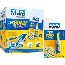 Cola Instantanea Tekbond 2G. Blister - Kit C/24 Pecas