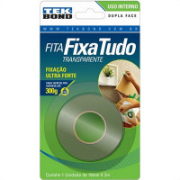 Fita Dupla Face Tekbond Acrilica Externa 19Mm X 2M