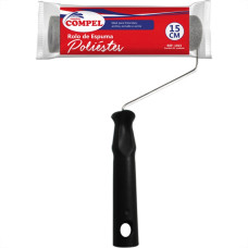 Rolo De Poliester Compel 15Cm - Kit C/6 Pecas