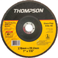 Disco Flap Thompson 7'' - Grao 40