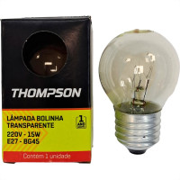 Lampada Colorida Thompson 15Wx220V. Clara - Kit C/10 Pecas