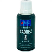 Corante Para Tinta Xadrez Verde (50Ml) - Kit C/12 Pecas