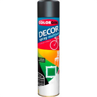 Spray Colorgin Decor Grafite Metalico 360Ml 8661