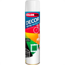 Spray Colorgin Decor Branco Fosco 360Ml 8841