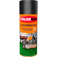 Spray Colorgin Alta Temperatura Preto 300Ml 5722