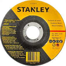 Disco Desbaste Stanley - 4.1/2''X1/4''X7/8'' - A24R-Bf