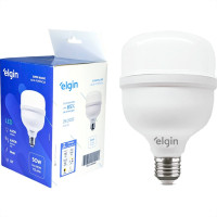 Lampada Led Alta Potencia Elgin 50W. 4000Lm Bivolt 6500K.