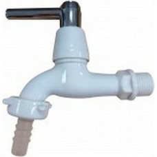 Torneira Jardim Abs Metrox 1130 Longa - W60 - 1/2'' - 1/4 Volta Branca