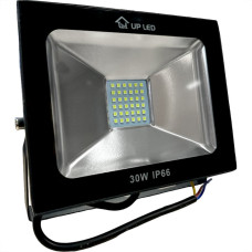 Refletor De Led Upled Eco 30W. 6500K. 2700Lm Ip66 Preto Bivolt