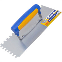 Desempenadeira Aco Castor Dentada 12 X 27Cm Dente 8Mm - 221