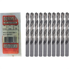 Broca Aco Rapido Dormer 3/32'' - Kit C/10 Pecas