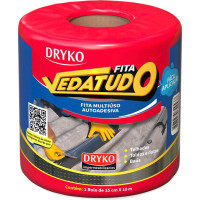 Fita Multiuso Dryko Vedatudo Aluminio 15Cm X 10M