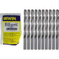 Broca Aco Rapido Irwin 3/32'' - Kit C/10 Pecas