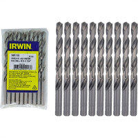 Broca Aco Rapido Irwin   7/32'' - Kit C/10 Pecas