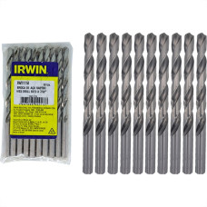 Broca Aco Rapido Irwin   7/32'' - Kit C/10 Pecas