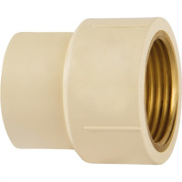 Luva Transicao Agua Quente Super Cpvc Amanco Femea/Femea 22Mmx1/2''