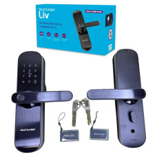 Fechadura Digital Biometrica Inteligente Wi-Fi - Multilaser - Se233