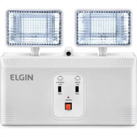 Luminaria De Emergencia Elgin Com Blocos De Led Autonomos 1200Lm Bivolt