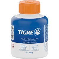 Cola Para Tubos E Conexoes Tigre Pvc 175Gr. Frasco Com Pincel